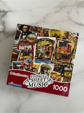 RoseArt Smithsonian 1000-Piece E.T. Paull Sheet Music Jigsaw Puzzle